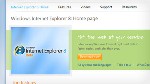 IE8 Beta goes public - and what are those new features?